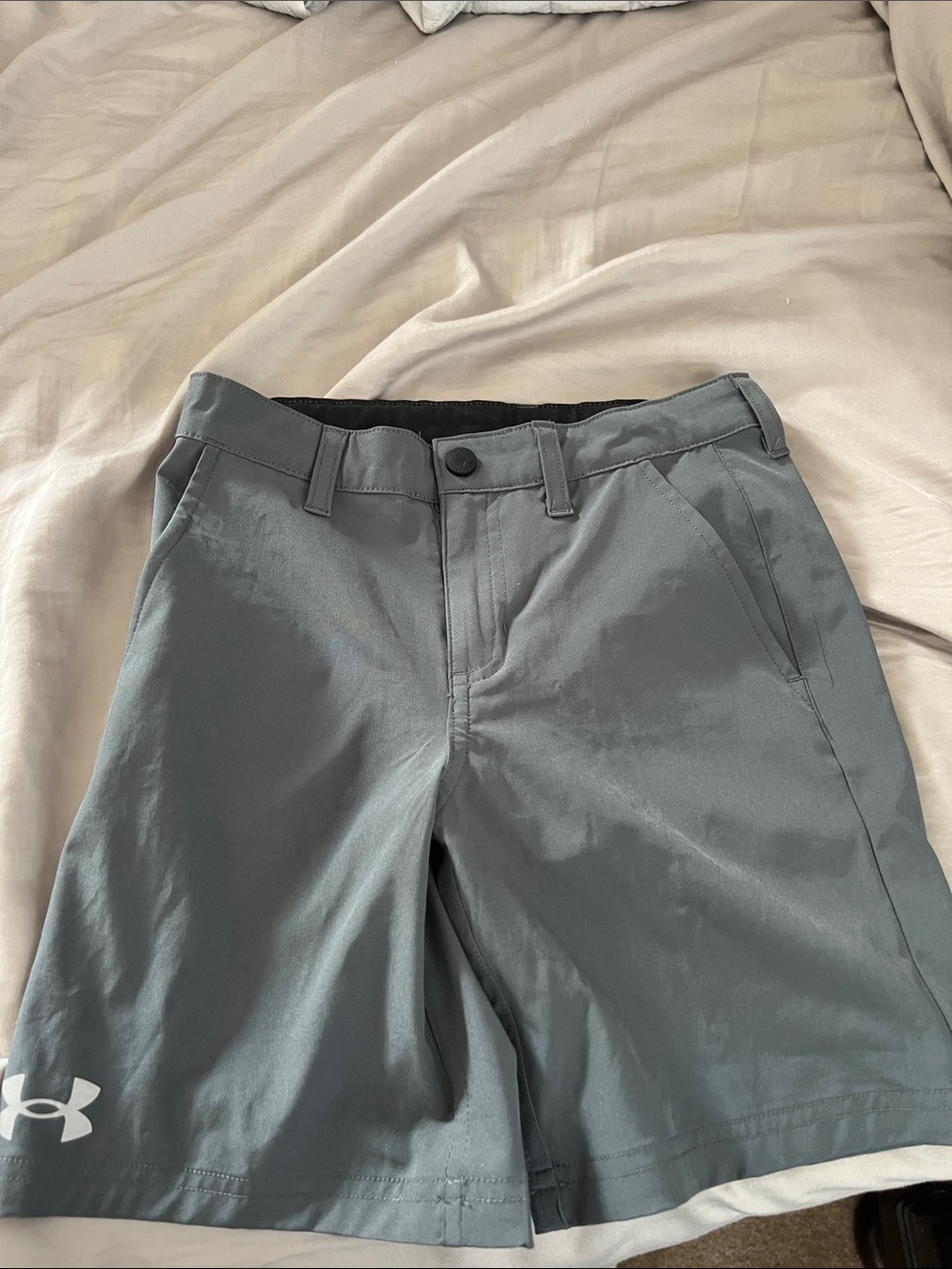 Under Armour Steel Gray Performance Shorts
